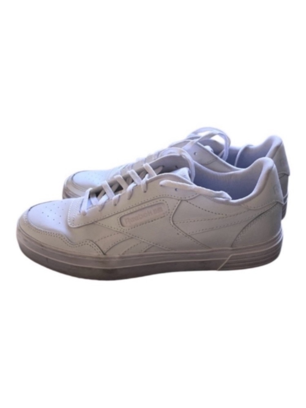 Reebok White Low-Top Sneakers size 8